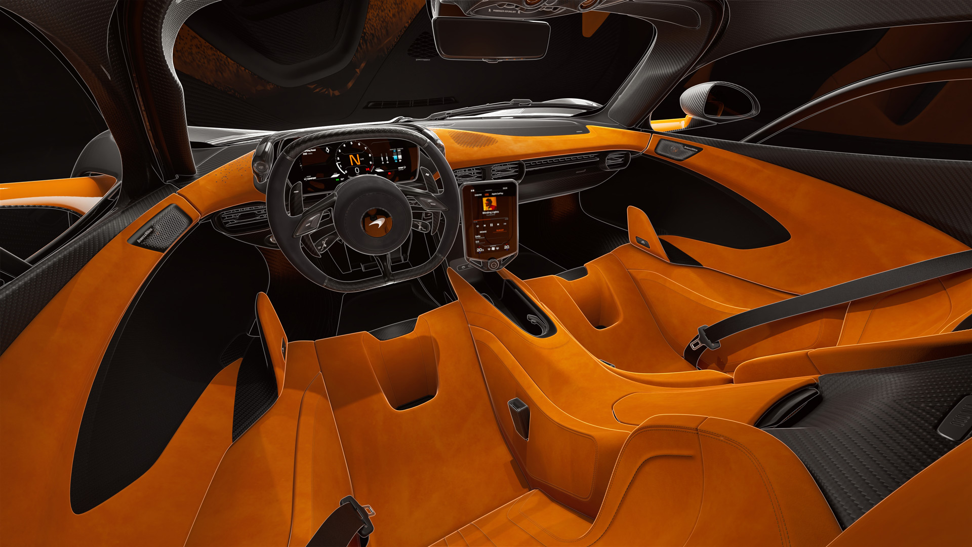 McLaren W1 Interior: Optimised, Focused, Innovative
